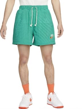 NIKE Sportswear Trend Lined Woven Shorts Mens Size M Green Quick Dry